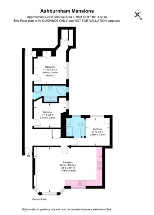 Apartamento Modern Chelsea Flat, 3Bd 2Bath, With Parking Londres Exterior foto